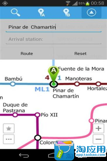 【免費交通運輸App】马德里地铁+-APP點子