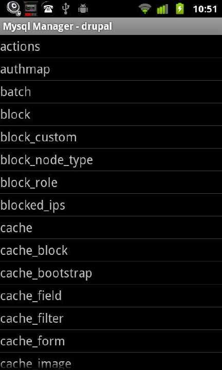 Mysql Manager