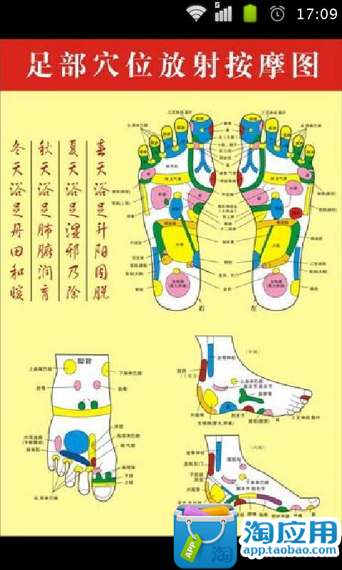 【免費健康App】足疗穴位按摩图-APP點子