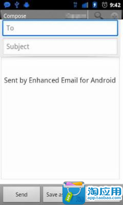 【免費生產應用App】收发电子邮件 Enhanced Email-APP點子