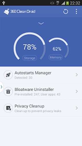 安卓清理大师 英文版