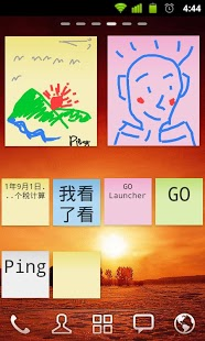 【免費個人化App】GO桌面便签插件-APP點子