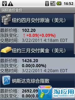 【免費財經App】国际油价金价-APP點子