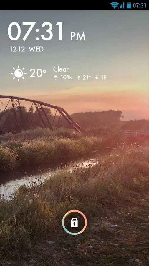 免費下載個人化APP|锁屏天气 Weather Locker HD app開箱文|APP開箱王