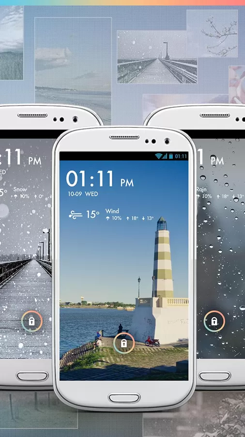 免費下載個人化APP|锁屏天气 Weather Locker HD app開箱文|APP開箱王