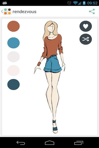【免費娛樂App】着装流行配色-APP點子