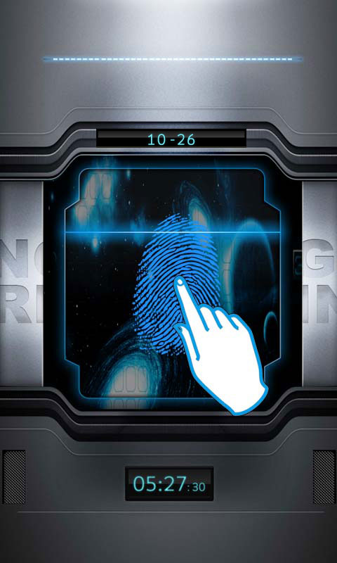【免費個人化App】指纹解锁酷炫锁屏-APP點子