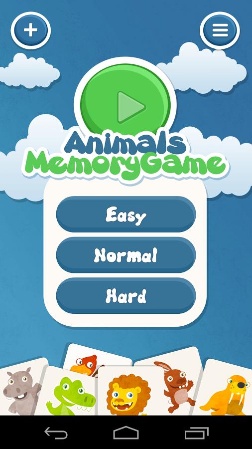 【免費益智App】Animals Memory Game-APP點子