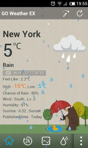 免費下載個人化APP|GO天气-卡通动态背景 app開箱文|APP開箱王