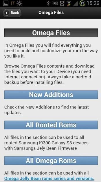 【免費工具App】Omega盖世机型ROM自定义-APP點子