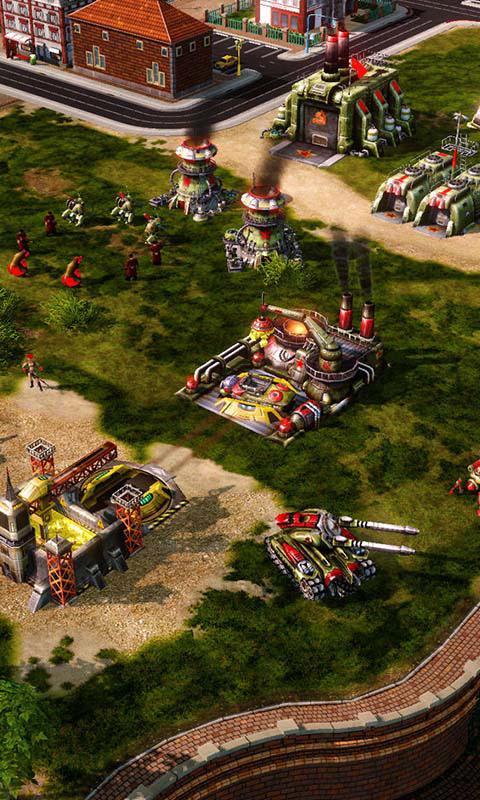 红色警戒战地红警3-3d桌面壁纸