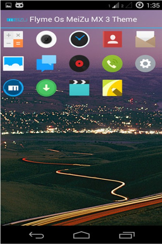 【免費個人化App】Flyme Os MeiZu MX 3 Theme-APP點子