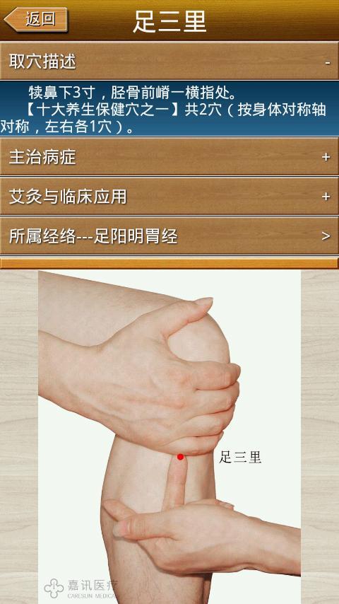 【免費健康App】经络穴位图解-APP點子