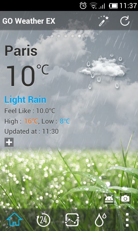 【免費工具App】Defalut theme GOWeatherEX-APP點子
