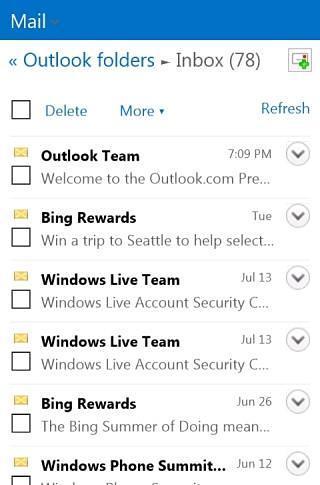 Outlook Web Lite