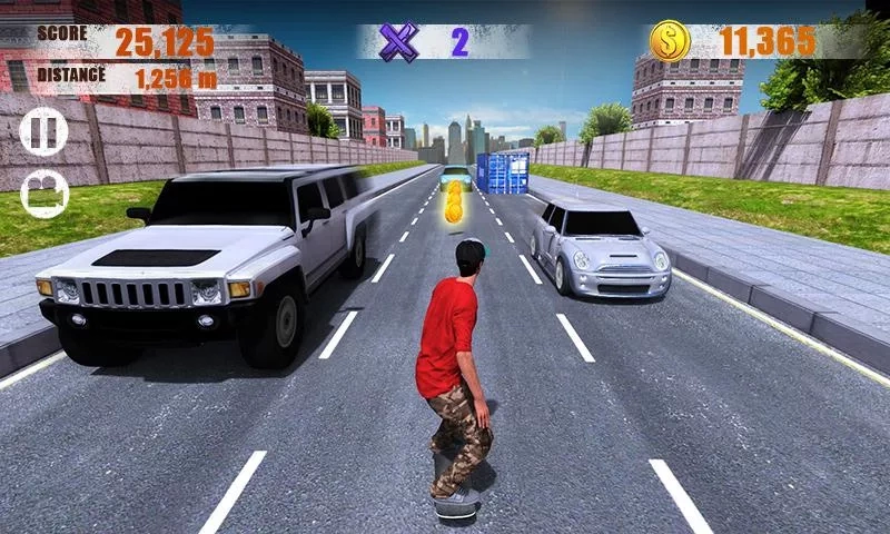 【免費遊戲App】Street Skater 3D-APP點子