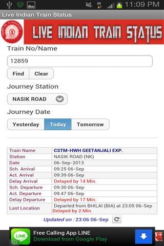 免費下載交通運輸APP|现场印度火车状态 app開箱文|APP開箱王