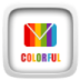 GO SMS Theme ZCOLORFULCOL LOGO-APP點子