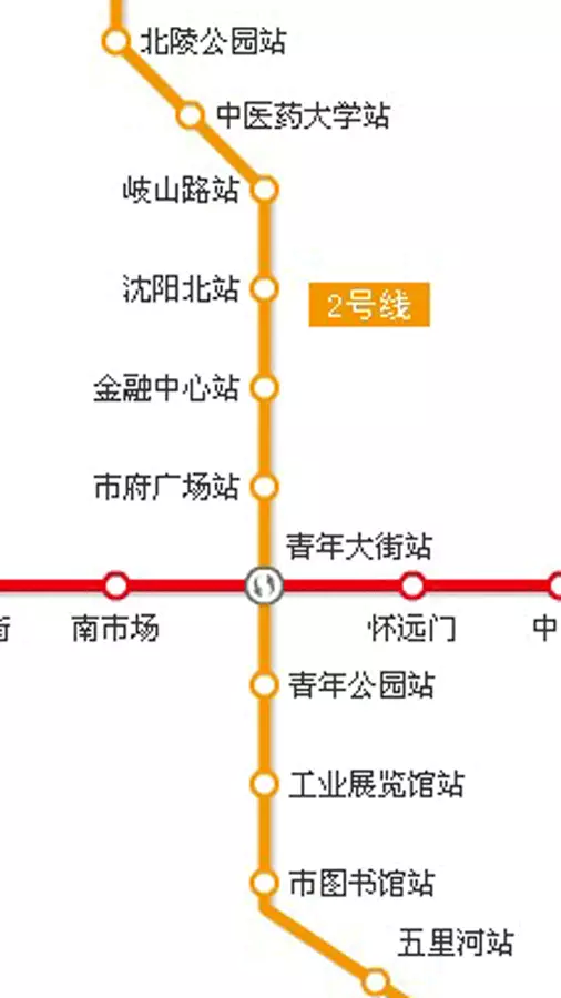 沈阳地铁路线图