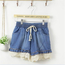 【<em>牛仔短裤</em>夏<em>女带花边</em>】最新最全<em>牛仔短裤</em>夏女