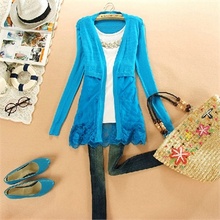 【湖<em>蓝色</em>镂空<em>开衫</em>毛衣】最新最全湖<em>蓝色</em>镂空开