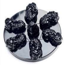 【黑曜石貔貅七星阵】最新最全黑曜石貔貅七星