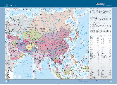 世界地图册(政区版) (政区版世界地图册网络畅销品;外中对照;精美.