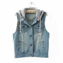 【<em>牛仔马甲</em>女款<em>带帽</em>】最新最全<em>牛仔马甲</em>女款带