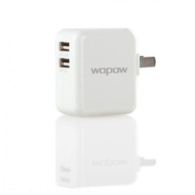 WOPOW 沃品 A12 双USB接口 2A\/1A折叠AC