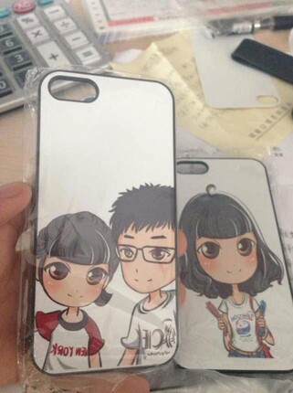 DIY头像手机壳定制 专属自己头像的手绘手机壳