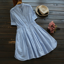 【蓝白条纹连衣裙夏】最新最全蓝白条纹连衣裙