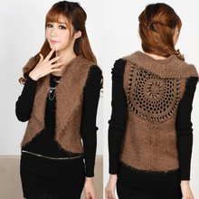 【手工<em>针织马甲背心</em>】最新最全手工<em>针织马甲背</em>