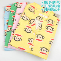 2014<em>夏季新款</em>纯棉布卡通<em>情侣睡衣</em>家居服<em>长袖</em>