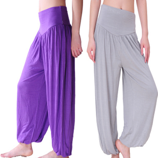 特价高档加厚莫代尔瑜伽裤 灯笼裤 舞蹈裤 广场