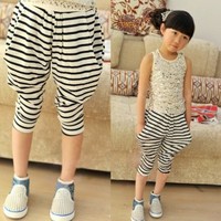 2014新款夏季童装裤子女童服装<em>大童</em>女装夏装