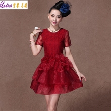 【枣红色礼服裙】最新最全枣红色礼服裙 产品