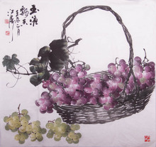 著名画家 曾江涛 中国画 写意 花鸟 国画 葡萄 六