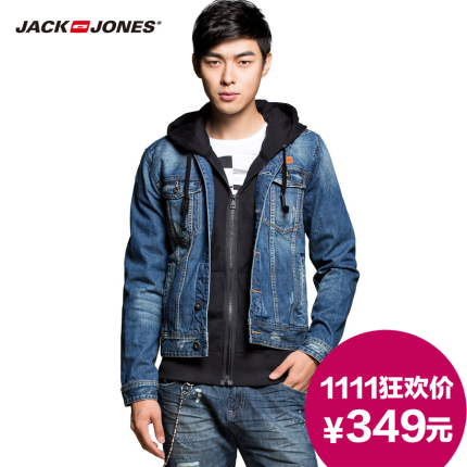 1115清理<em>JackJones杰克琼斯</em>休闲纯棉<em>牛仔男士</em>