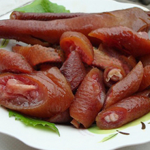 山里来真空包装腊猪尾巴 烟熏腊肉猪尾巴 湖北