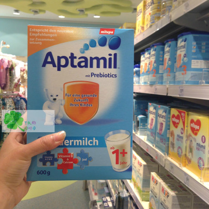德国原装进口婴儿奶粉 Aptamil 新版爱他美 1岁