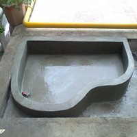 鹅卵石水池天然真石头假山金鱼缸流水喷泉景庭