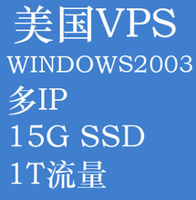 美国VPS服务器\/Windows 2003简体中文\/768M