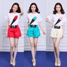 【<em>红短裤女</em>夏套装】最新最全<em>红短裤女</em>夏套装返