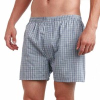 三枪<em>阿罗裤</em>男士纯棉宽松平角<em>内裤</em>家居<em>短裤</em>睡裤