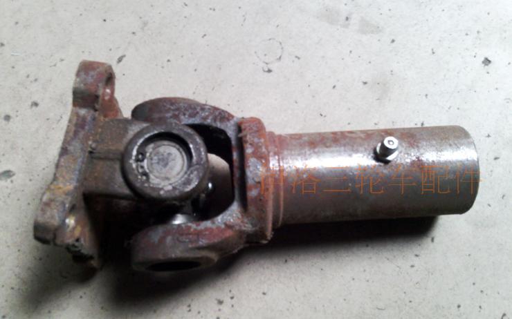 三轮车三轮摩托车配件 后桥福田传动轴前半部