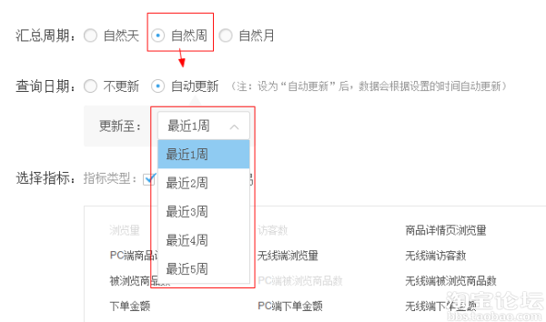 【知识库】生意参谋自助取数中自动更新报表的说明