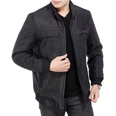 2013<em>冬装</em>正品<em>柒牌男装</em>夹克衫中老年男士休闲