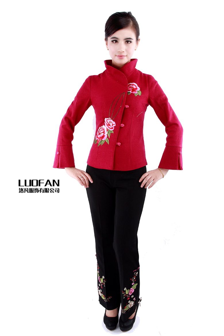 【2013<em>秋冬</em>长袖<em>女士</em>唐装秋装<em>上衣外套</em>民族风
