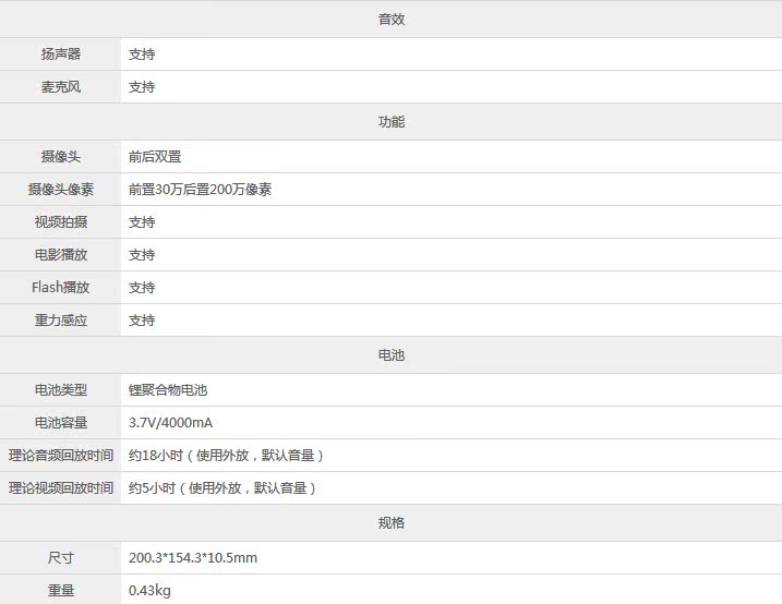Планшет HKC Q82 (16G) A9 4.1 Планшет HKC Q82 (16G) A9 4.1