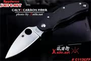 Spyderco ֩ C113CFP Caly3 Carbon Fiber ZDP189ֺ420Jиֻϲ ̼˱ۣ